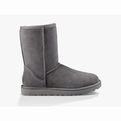 Botas UGG Classic Short II Mulher Cinzentas | PT-MURLO